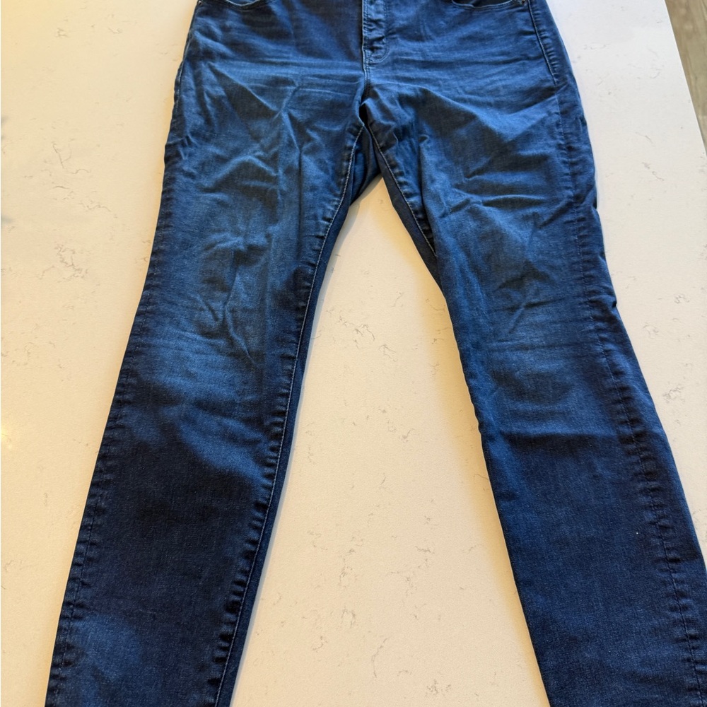Old Navy Dark Wash Rockstar Skinny Jeans